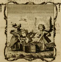 An illustration from The school of the heart, or, The heart (of itself gone away from God) brought back again to Him, and instructed by Him : in forty-seven emblems (1778)