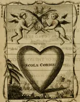 Picture 1 of 49 from The school of the heart, or, The heart (of itself gone away from God) brought back again to Him, and instructed by Him : in forty-seven emblems (1778), leaf 7