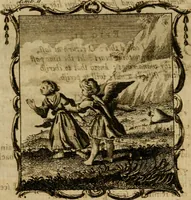 An illustration from The school of the heart, or, The heart (of itself gone away from God) brought back again to Him, and instructed by Him : in forty-seven emblems (1778)