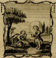 An illustration from The school of the heart, or, The heart (of itself gone away from God) brought back again to Him, and instructed by Him : in forty-seven emblems (1778)