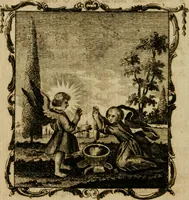 An illustration from The school of the heart, or, The heart (of itself gone away from God) brought back again to Him, and instructed by Him : in forty-seven emblems (1778)