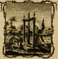 An illustration from The school of the heart, or, The heart (of itself gone away from God) brought back again to Him, and instructed by Him : in forty-seven emblems (1778)