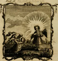 An illustration from The school of the heart, or, The heart (of itself gone away from God) brought back again to Him, and instructed by Him : in forty-seven emblems (1778)