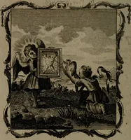 An illustration from The school of the heart, or, The heart (of itself gone away from God) brought back again to Him, and instructed by Him : in forty-seven emblems (1778)