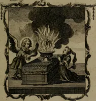 An illustration from The school of the heart, or, The heart (of itself gone away from God) brought back again to Him, and instructed by Him : in forty-seven emblems (1778)