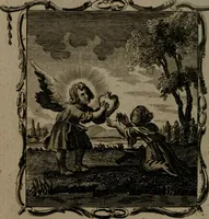 An illustration from The school of the heart, or, The heart (of itself gone away from God) brought back again to Him, and instructed by Him : in forty-seven emblems (1778)