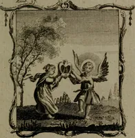 An illustration from The school of the heart, or, The heart (of itself gone away from God) brought back again to Him, and instructed by Him : in forty-seven emblems (1778)