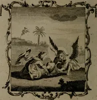 An illustration from The school of the heart, or, The heart (of itself gone away from God) brought back again to Him, and instructed by Him : in forty-seven emblems (1778)