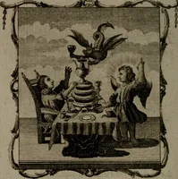 An illustration from The school of the heart, or, The heart (of itself gone away from God) brought back again to Him, and instructed by Him : in forty-seven emblems (1778)