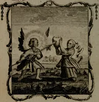 An illustration from The school of the heart, or, The heart (of itself gone away from God) brought back again to Him, and instructed by Him : in forty-seven emblems (1778)
