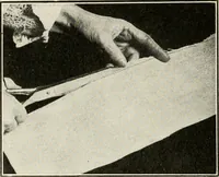 An illustration from School sewing based on home problems (1916)