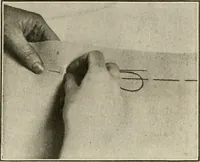 An illustration from School sewing based on home problems (1916)