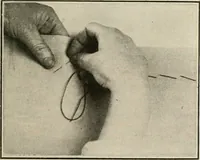 An illustration from School sewing based on home problems (1916)