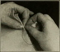 An illustration from School sewing based on home problems (1916)