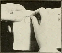 An illustration from School sewing based on home problems (1916)