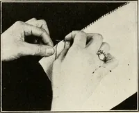 An illustration from School sewing based on home problems (1916)