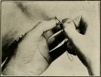 An illustration from School sewing based on home problems (1916)