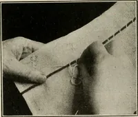 An illustration from School sewing based on home problems (1916)