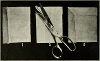 An illustration from School sewing based on home problems (1916)