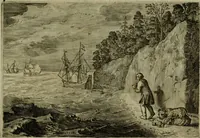 An illustration from Emblemata Florentii Schoonhovii I.C. Goudani, partim moralia, partim etiam civilia. Cum latiori eorundem ejusdem auctoris interpretatione. Accedunt et alia quaedam poëmatia in alijs poëmatum suorum libris non contenta (1618)