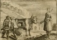 An illustration from Emblemata Florentii Schoonhovii I.C. Goudani, partim moralia, partim etiam civilia. Cum latiori eorundem ejusdem auctoris interpretatione. Accedunt et alia quaedam poëmatia in alijs poëmatum suorum libris non contenta (1618)