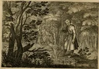 An illustration from Emblemata Florentii Schoonhovii I.C. Goudani, partim moralia, partim etiam civilia. Cum latiori eorundem ejusdem auctoris interpretatione. Accedunt et alia quaedam poëmatia in alijs poëmatum suorum libris non contenta (1618)