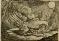 An illustration from Emblemata Florentii Schoonhovii I.C. Goudani, partim moralia, partim etiam civilia. Cum latiori eorundem ejusdem auctoris interpretatione. Accedunt et alia quaedam poëmatia in alijs poëmatum suorum libris non contenta (1618)