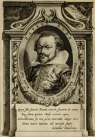 An illustration from Emblemata Florentii Schoonhovii I.C. Goudani, partim moralia, partim etiam civilia. Cum latiori eorundem ejusdem auctoris interpretatione. Accedunt et alia quaedam poëmatia in alijs poëmatum suorum libris non contenta (1618)