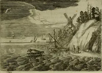 An illustration from Emblemata Florentii Schoonhovii I.C. Goudani, partim moralia, partim etiam civilia. Cum latiori eorundem ejusdem auctoris interpretatione. Accedunt et alia quaedam poëmatia in alijs poëmatum suorum libris non contenta (1618)