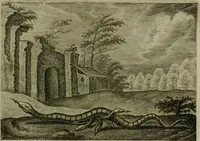 An illustration from Emblemata Florentii Schoonhovii I.C. Goudani, partim moralia, partim etiam civilia. Cum latiori eorundem ejusdem auctoris interpretatione. Accedunt et alia quaedam poëmatia in alijs poëmatum suorum libris non contenta (1618)