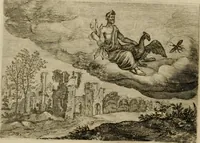 An illustration from Emblemata Florentii Schoonhovii I.C. Goudani, partim moralia, partim etiam civilia. Cum latiori eorundem ejusdem auctoris interpretatione. Accedunt et alia quaedam poëmatia in alijs poëmatum suorum libris non contenta (1618)