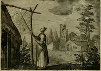 An illustration from Emblemata Florentii Schoonhovii I.C. Goudani, partim moralia, partim etiam civilia. Cum latiori eorundem ejusdem auctoris interpretatione. Accedunt et alia quaedam poëmatia in alijs poëmatum suorum libris non contenta (1618)