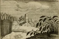 An illustration from Emblemata Florentii Schoonhovii I.C. Goudani, partim moralia, partim etiam civilia. Cum latiori eorundem ejusdem auctoris interpretatione. Accedunt et alia quaedam poëmatia in alijs poëmatum suorum libris non contenta (1618)