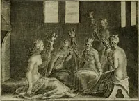 An illustration from Emblemata Florentii Schoonhovii I.C. Goudani, partim moralia, partim etiam civilia. Cum latiori eorundem ejusdem auctoris interpretatione. Accedunt et alia quaedam poëmatia in alijs poëmatum suorum libris non contenta (1618)