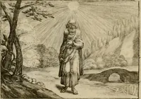 An illustration from Emblemata Florentii Schoonhovii I.C. Goudani, partim moralia, partim etiam civilia. Cum latiori eorundem ejusdem auctoris interpretatione. Accedunt et alia quaedam poëmatia in alijs poëmatum suorum libris non contenta (1618)