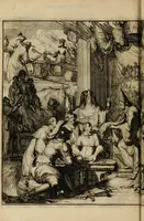 Picture 9 of 22 from Schouburgh der Nederlandse veranderingen : geopent in ses tooneelen, waer op de wisselbeurten des Vereenigde Staets door den Fransen oorlog gebrouwen : in historieele sinnebeelden vertoont en beschreven zijn (1674), leaf 33