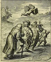 An illustration from Schouwtoneel des menschelyken leevens, of, Lessen der wysheid : uytgedrukt in 103. fraaye konstplaaten, welker zinspeelingen uyt Horatius verzaamellt zyn (1755)