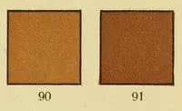 An illustration from Schwaneberger, Farben-Tafein für Briefmarkensammler = Tableaux de couleurs pour collectionneurs = Colour-tables for stamp-collectors (1922)
