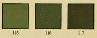 An illustration from Schwaneberger, Farben-Tafein für Briefmarkensammler = Tableaux de couleurs pour collectionneurs = Colour-tables for stamp-collectors (1922)