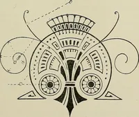 An illustration from Science and art drawing : complete geometrical course ; consisting of plane and solid geometry, orthographic and isometric projection, projection of shadow's the principles of map projection, graphic arithmetic and graphic statics (1895)