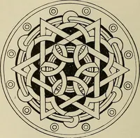 An illustration from Science and art drawing : complete geometrical course ; consisting of plane and solid geometry, orthographic and isometric projection, projection of shadow's the principles of map projection, graphic arithmetic and graphic statics (1895)