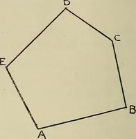 An illustration from Science and art drawing : complete geometrical course ; consisting of plane and solid geometry, orthographic and isometric projection, projection of shadow's the principles of map projection, graphic arithmetic and graphic statics (1895)