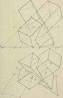 An illustration from Science and art drawing : complete geometrical course ; consisting of plane and solid geometry, orthographic and isometric projection, projection of shadow's the principles of map projection, graphic arithmetic and graphic statics (1895)