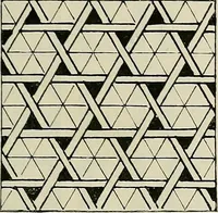 An illustration from Science and art drawing : complete geometrical course ; consisting of plane and solid geometry, orthographic and isometric projection, projection of shadow's the principles of map projection, graphic arithmetic and graphic statics (1895)