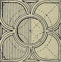 An illustration from Science and art drawing : complete geometrical course ; consisting of plane and solid geometry, orthographic and isometric projection, projection of shadow's the principles of map projection, graphic arithmetic and graphic statics (1895)