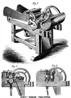 An illustration from Scientific American, Vol. 10, No. 7 (February 1864) (1864)