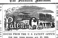 An illustration from Scientific American, Vol. 15, No. 19 (November 1866) (1866)
