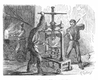 An illustration from Scientific American, Vol. 21, No. 15 (October 1869) (1869)