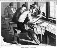 An illustration from Scientific American, Vol. 25, No. 8 (August 1871) (1871)