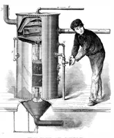 An illustration from Scientific American, Vol. 28, No. 7 (February 1873) (1873)